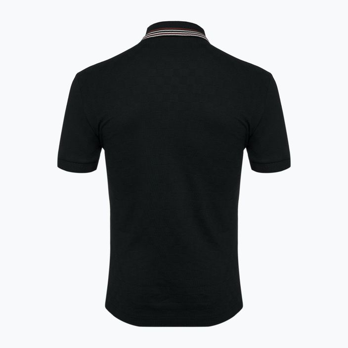 Мъжка риза EA7 Emporio Armani Golf Pro Polo Check black 2