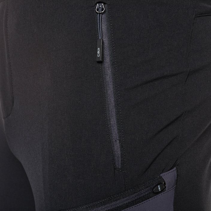 Мъжки панталони за трекинг CMP сиво/черно 32T6667/U901 3