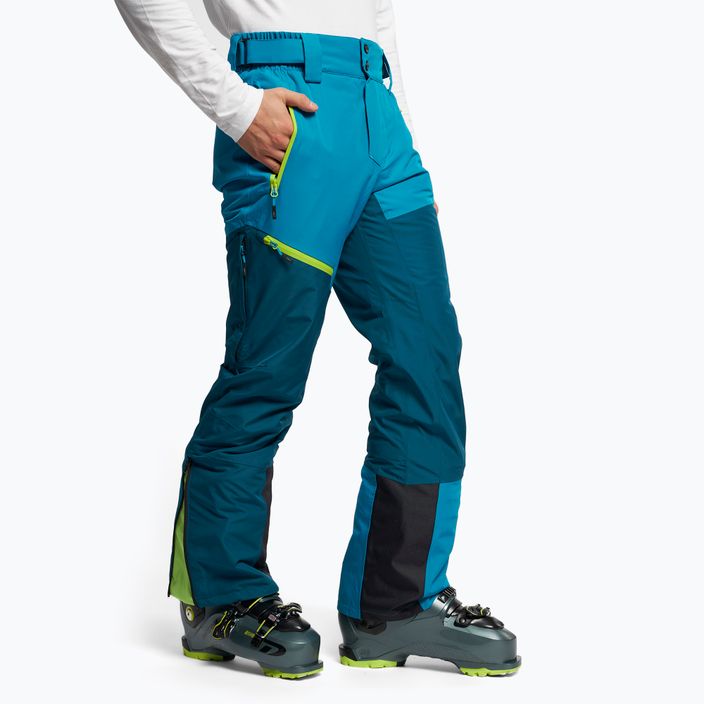 Мъжки ски панталони CMP зелени 32W4007 3