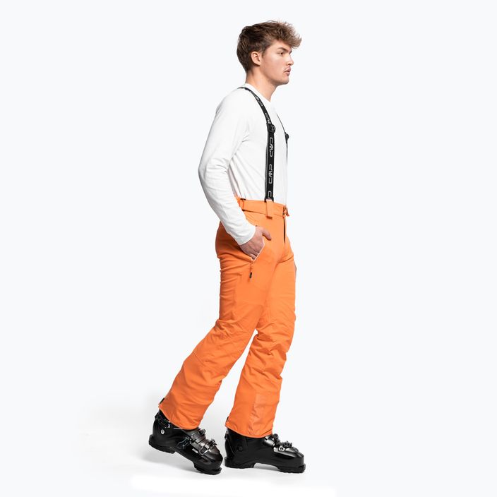 Мъжки ски панталони CMP оранжеви 3W04467/C593 2