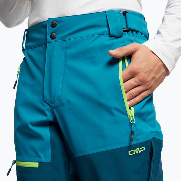 Мъжки ски панталони CMP зелени 32W3667 5