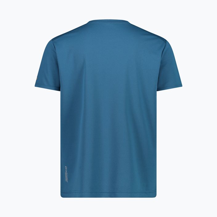 Мъжка тениска CMP за трекинг, синя 30T5057/07MN 2