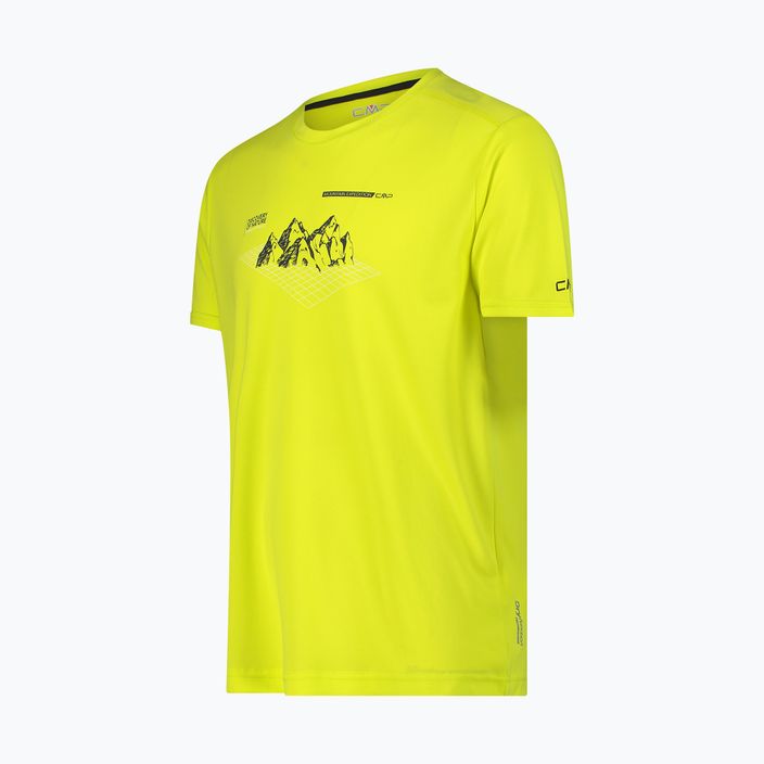 Мъжка риза за трекинг CMP жълта 30T5057/E359 3
