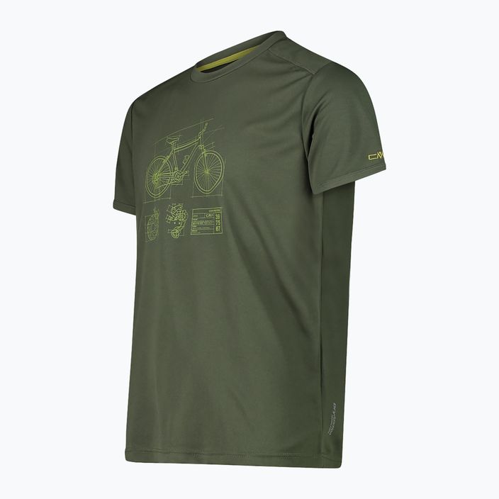 Мъжка риза за трекинг на CMP зелена 30T5057/E319 3