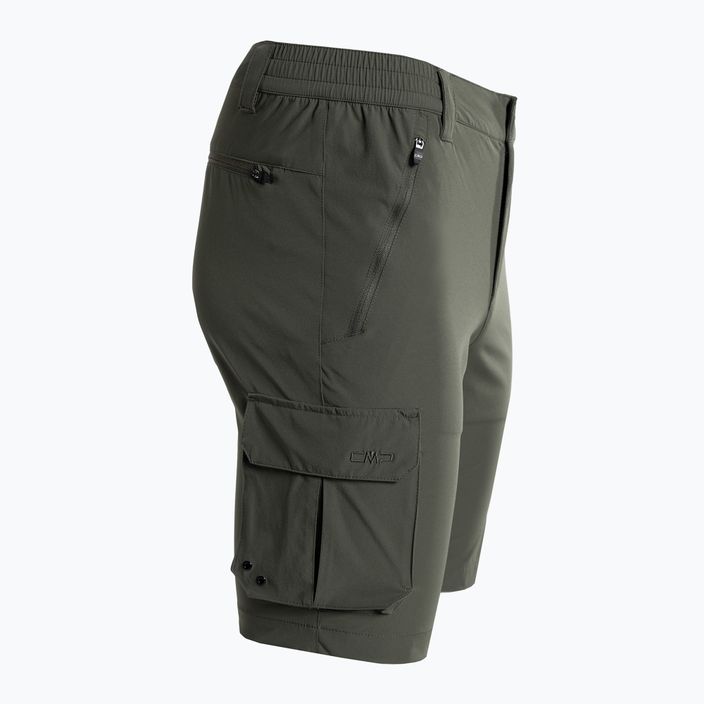 Мъжки къси панталони за трекинг на CMP, зелени 31T5637/E319 3