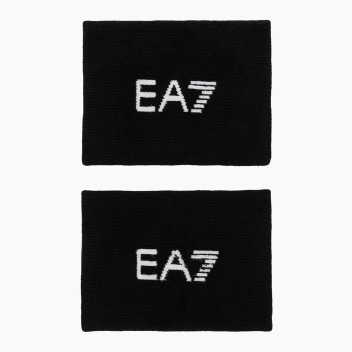 EA7 Emporio Armani Tennis Pro wrist wraps 2 бр. черно/бяло 2