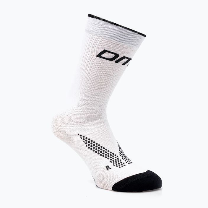 DMT S-Sprint Биомеханични чорапи за колоездене бели 0045 5