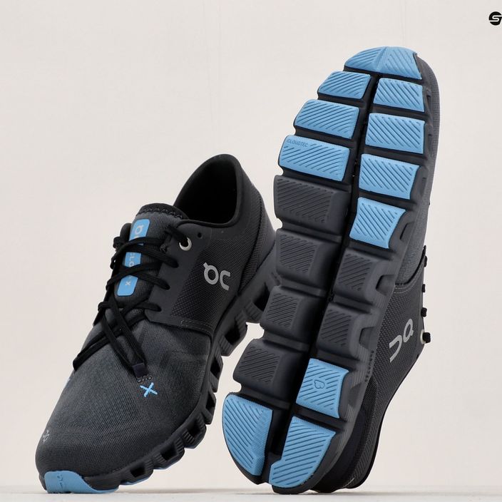 Мъжки обувки за бягане On Cloud X 3 сиви 6098703 20