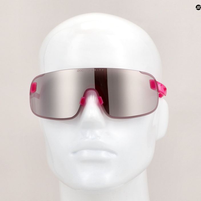 Очила за велосипеди POC Elicit actinium pink translucent/clarity road silver 8
