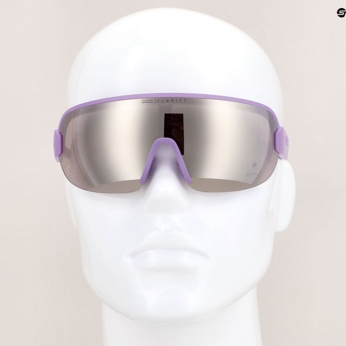Очила за велосипеди POC Aim purple quartz translucent/clarity road silver 6