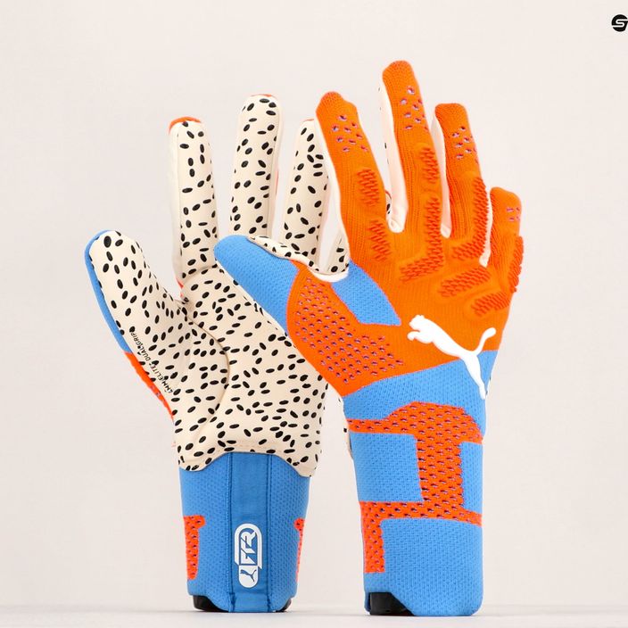 Вратарски ръкавици PUMA Future Ultimate Nc в оранжево и синьо 041841 01 6