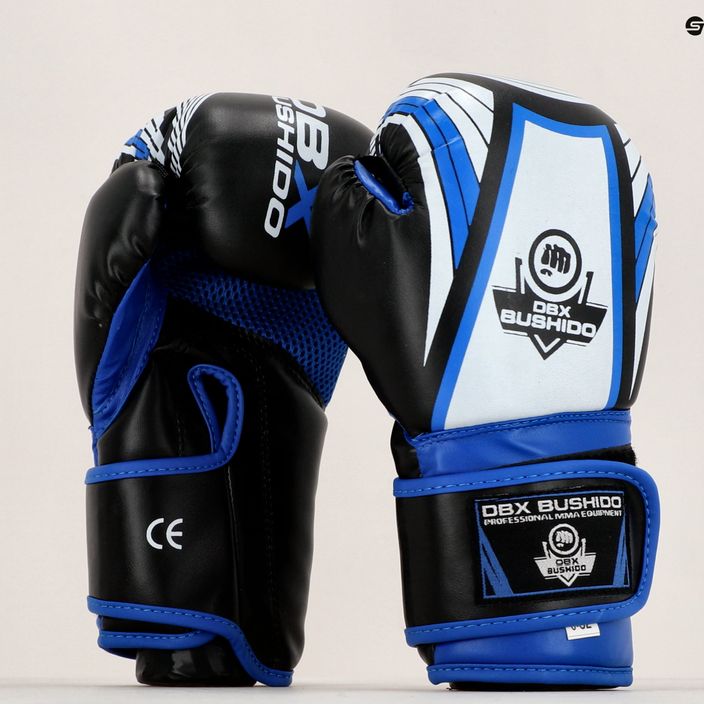 Детски боксови ръкавици Bushido ARB-407v1 сини 12