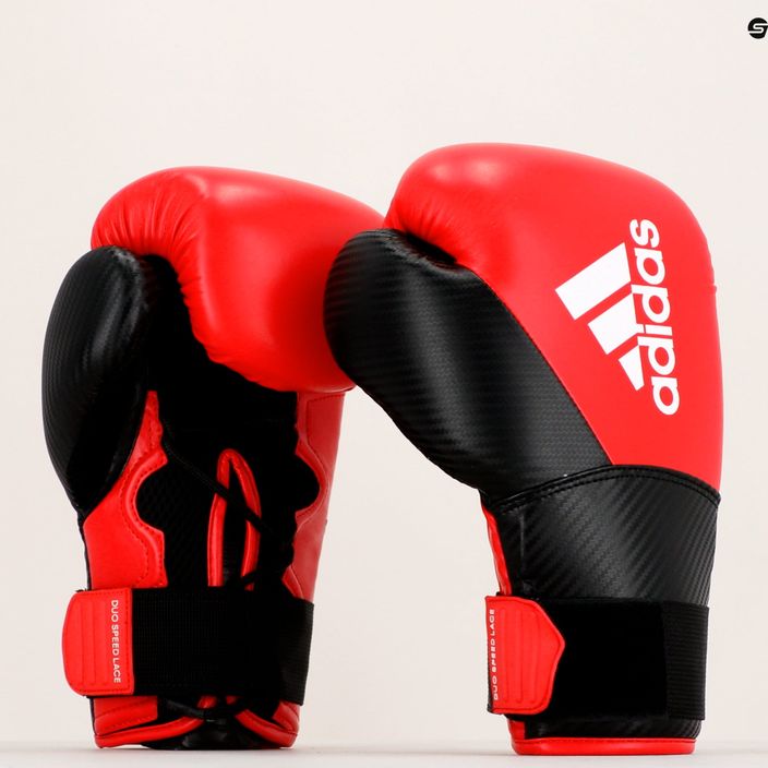 adidas Hybrid 250 Duo Lace червени боксови ръкавици ADIH250TG 9
