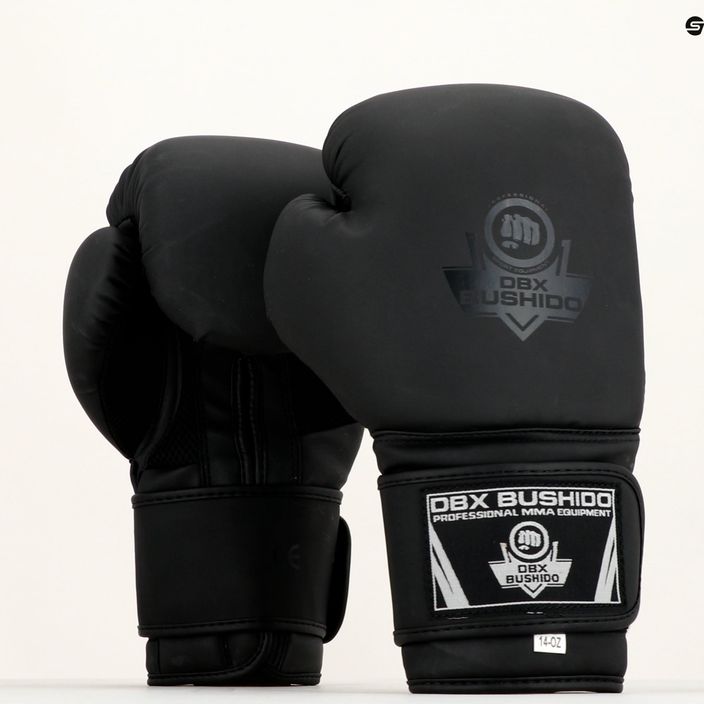 Боксови ръкавици Bushido със система Active Clima черни B-2v12-14oz 7