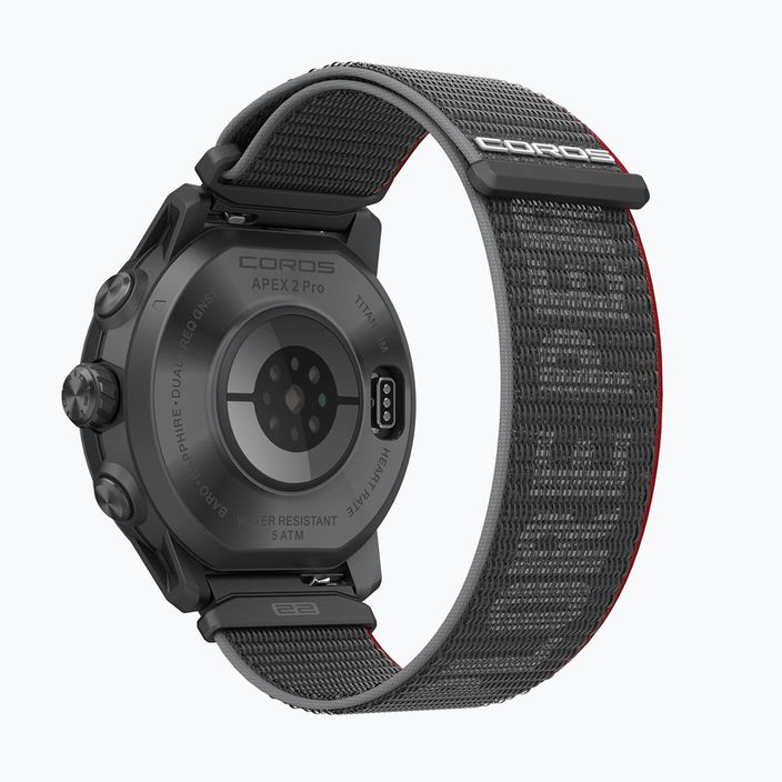 COROS APEX 2 Pro GPS часовник за открито черен WAPX2P 4
