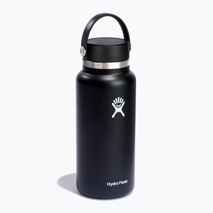 Термобутилка Hydro Flask Wide Flex Cap 946 ml черна 2
