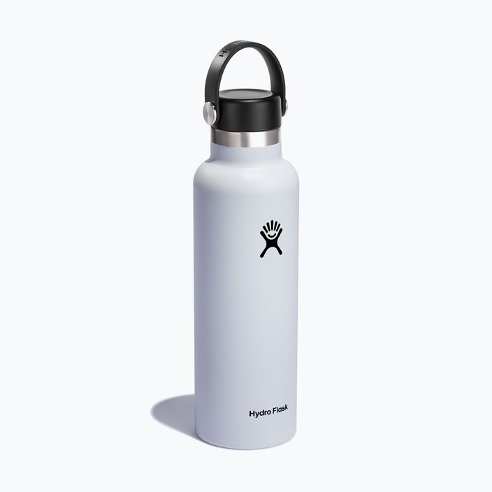 Туристическа бутилка Hydro Flask Standard Flex 620 ml бяла 2