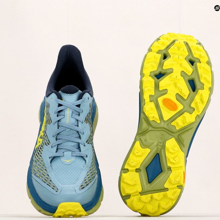 Мъжки обувки за бягане HOKA Mafate Speed 4 синьо/жълто 1129930-SBDCT 18