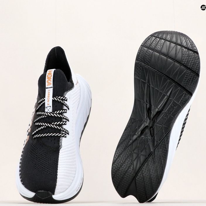 Мъжки обувки за бягане Carbon X 3 black and white 1123192-BWHT на HOKA 14