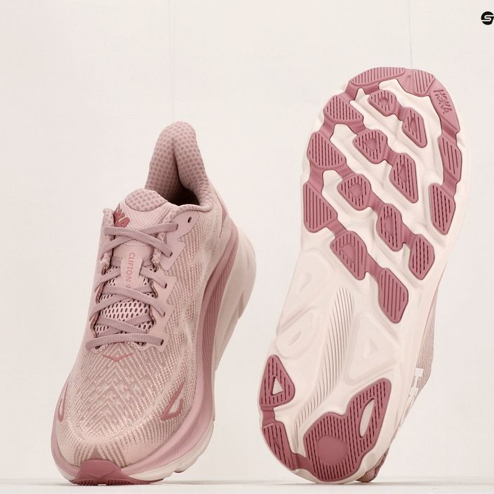 Дамски обувки за бягане HOKA Clifton 9 pink 1127896-PMPW 12