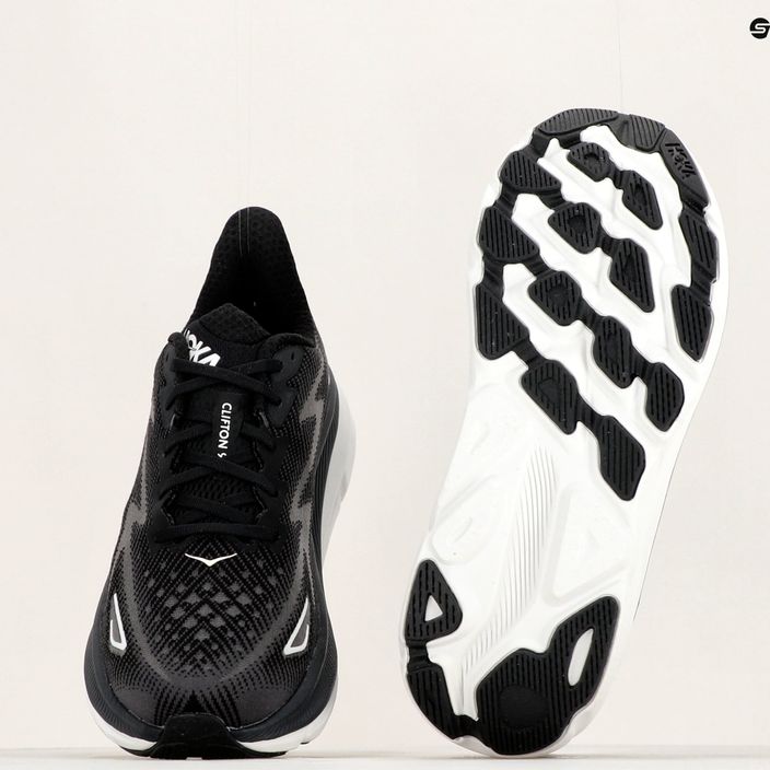 Мъжки обувки за бягане HOKA Clifton 9 black 1127895-BWHT 12