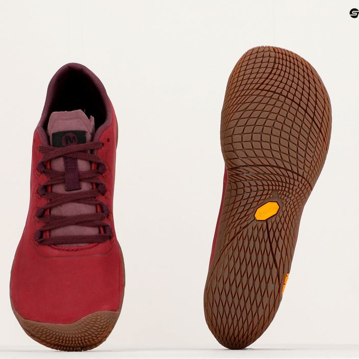 Дамски обувки за бягане Merrell Vapor Glove 3 Luna LTR red J94884 18
