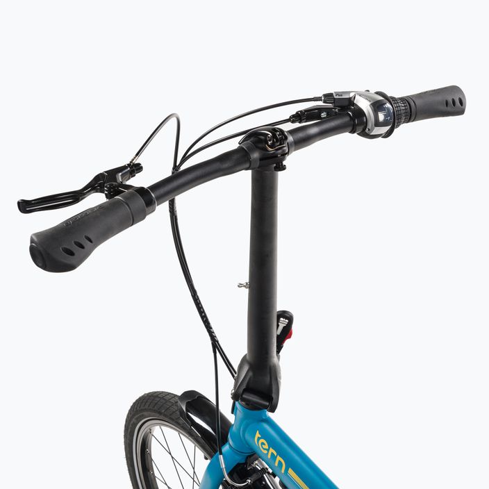 Сгъваем градски велосипед Tern син LINK C8 4