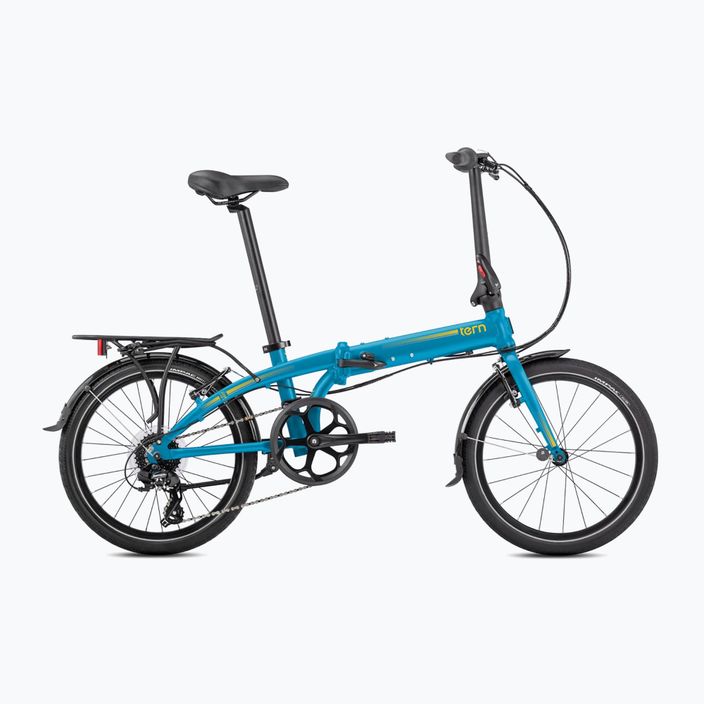 Сгъваем градски велосипед Tern син LINK C8 7
