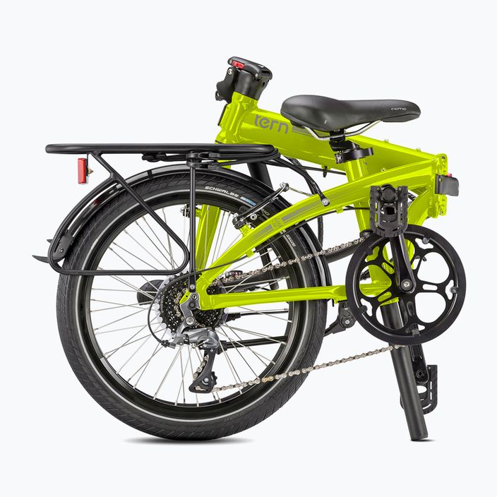 Сгъваем градски велосипед Tern Link D8 жълт 2