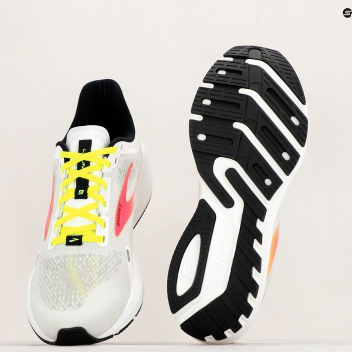 Brooks Launch 9 мъжки обувки за бягане в бяло 1103861D148 18