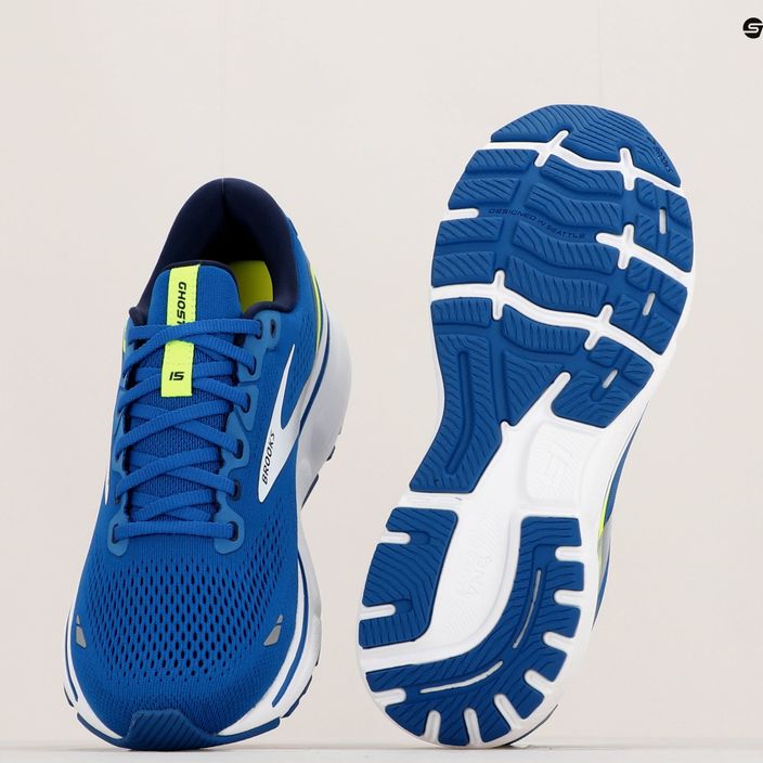 Brooks Ghost 15 мъжки обувки за бягане, синьо 1103931D482 18