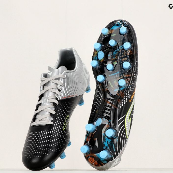 Joma мъжки футболни обувки Xpander FG black/silver 14