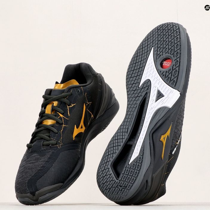 Мъжки обувки за хандбал Mizuno Wave Stealth Neo black X1GA200041 12