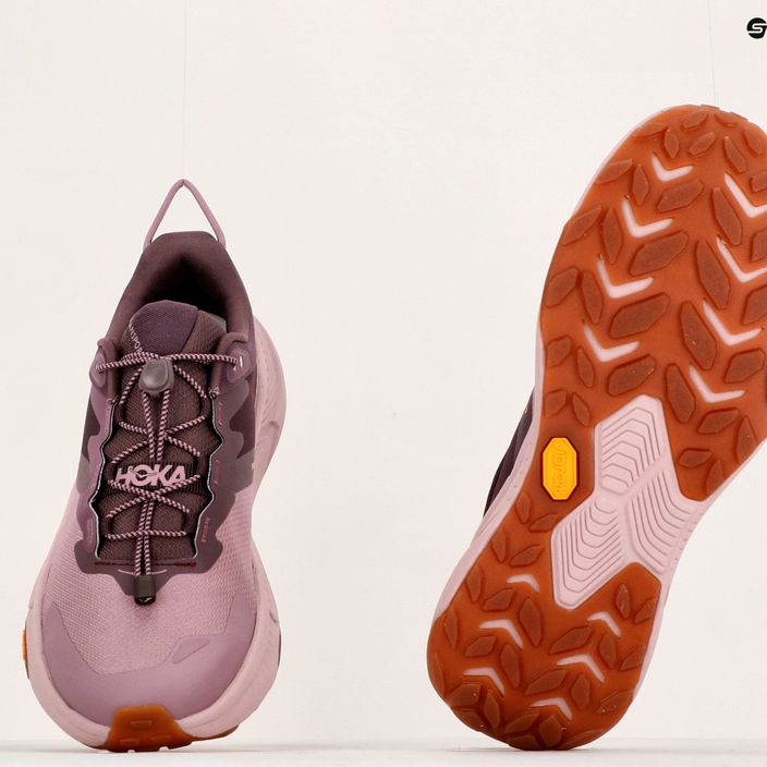 Дамски обувки за бягане HOKA Transport purple-pink 1123154-RWMV 13