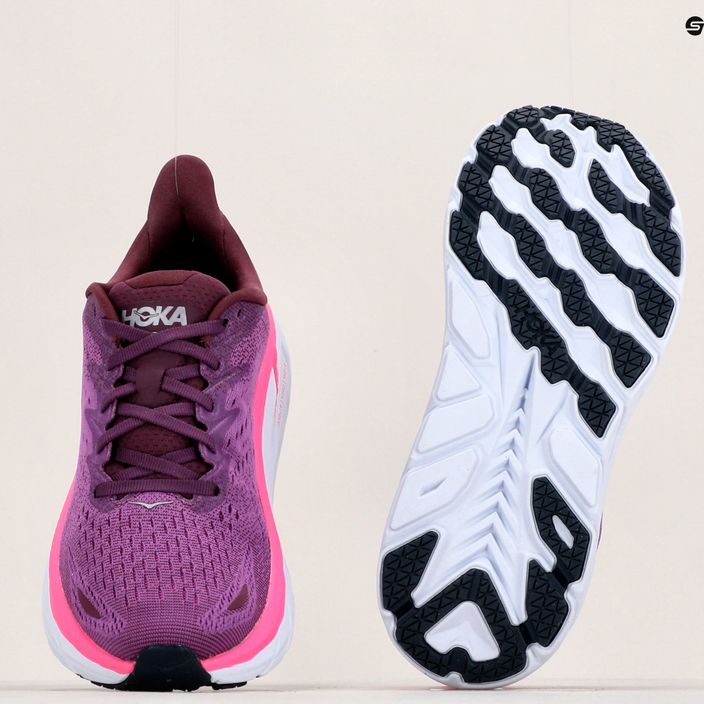 Дамски обувки за бягане HOKA Clifton 8 purple 1119394-GWBY 16