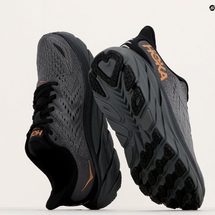 Дамски обувки за бягане HOKA Clifton 8 сиви 1119394-ACPP 16