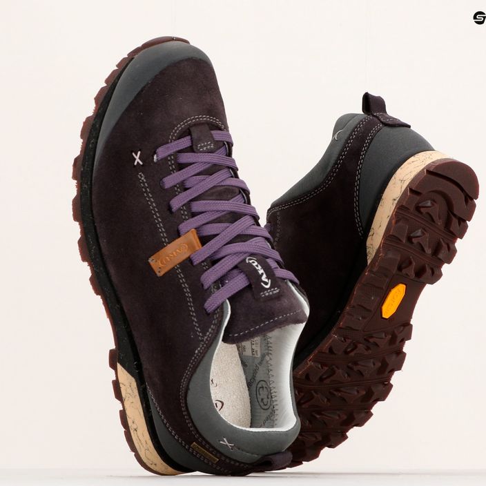 Мъжки обувки за преходи AKU Bellamont III Suede GTX кафяво-лилаво 520.3-565-4 14