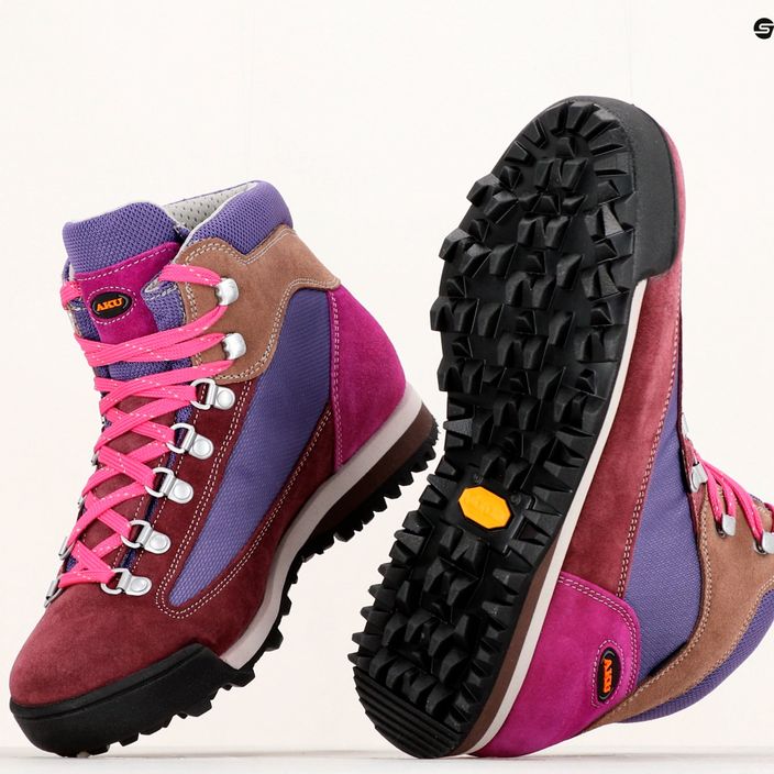 Дамски обувки за преходи AKU Ultra Light Original GTX червен-лилаво 365.20-589-4 13