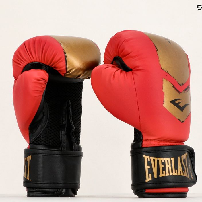 Детски боксови ръкавици Everlast Prospect 2 red/gold EV4602 RED/GLD 9