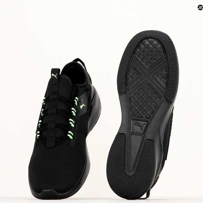 Мъжки обувки за бягане PUMA Retaliate 2 black-green 376676 23 13