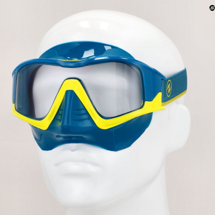 Водолазна маска Aqualung Vita бензин/жълт MS5529807LC 10