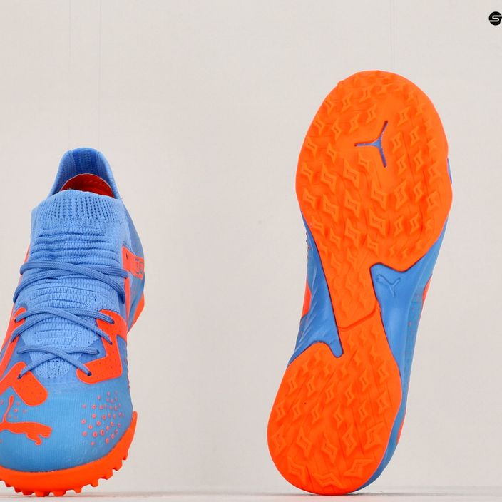 Детски футболни обувки PUMA Future Match TT+Mid JR синьо/оранжево 107197 01 16