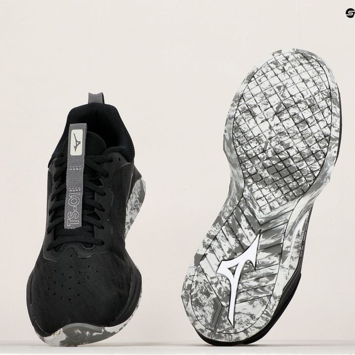 Обувки за бягане Mizuno TS-01 Black/White/Quiet Shade 31GC220101 14