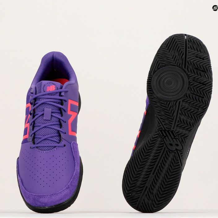 New Balance мъжки футболни обувки Audazo V6 Command IN purple-black SA2IPH6.D.075 18