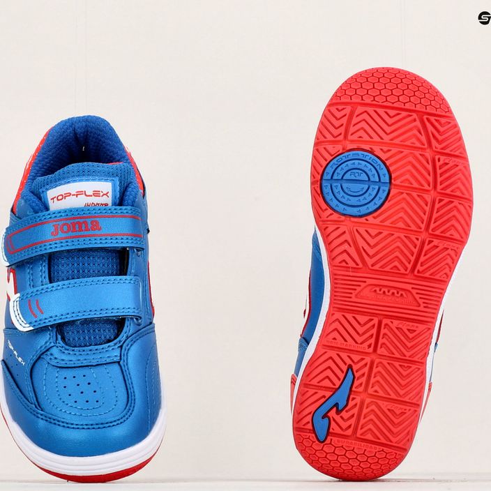 Детски футболни обувки Joma Top Flex IN royal/red 13