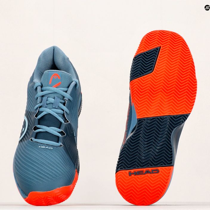 Мъжки обувки за тенис HEAD Revolt Pro 4.0 Clay blue 273132 17