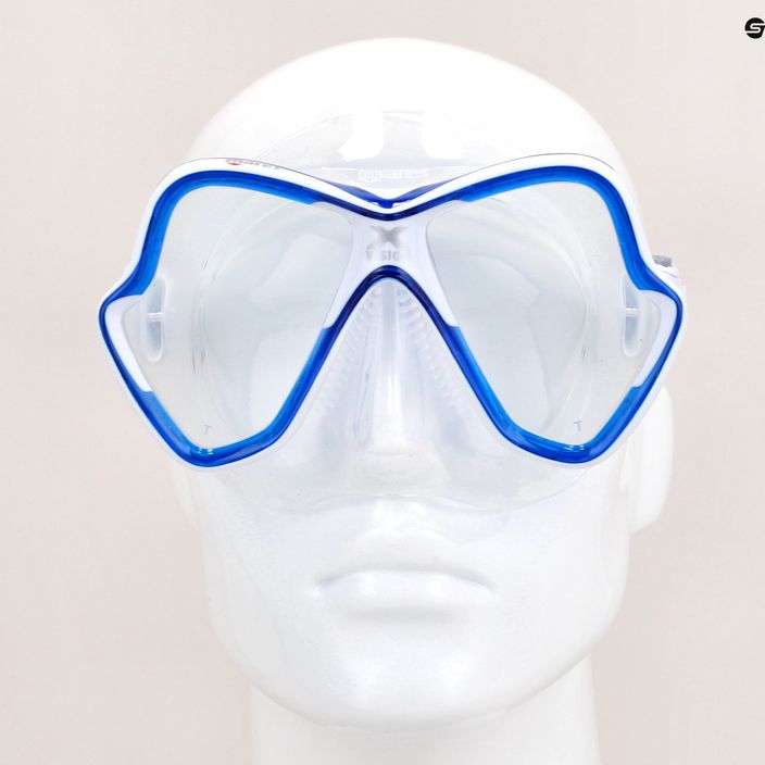 Mares X-Vision прозрачна синя маска за гмуркане 411053 8