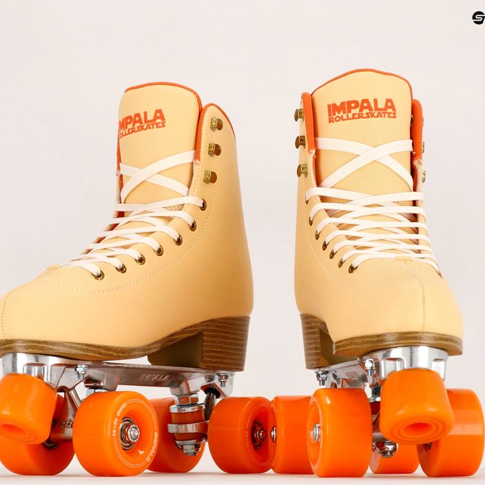 Дамски кънки IMPALA Quad Skate beige IMPROLLER1 19