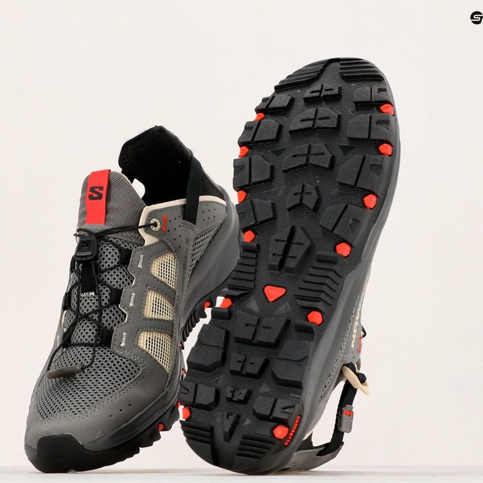 Salomon Techamphibian 5 тъмно сиви мъжки обувки за вода L47114900 21