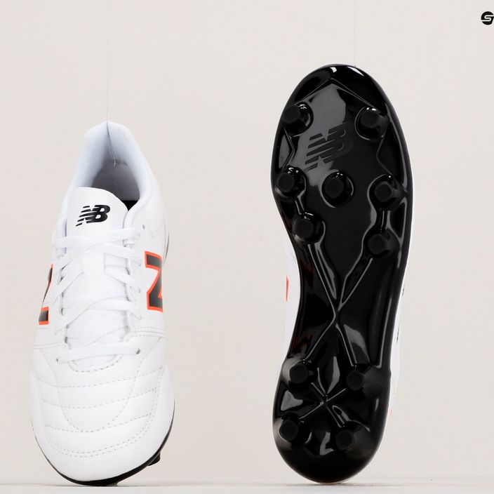 New Balance 442 V2 Academy FG детски футболни обувки бели JS43FWD2.M.035 17